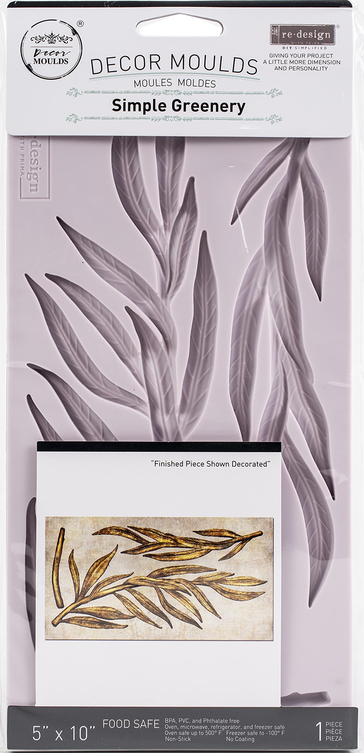 Redesign with Prima Redesign-Mould, Silicone, Simple Greenery