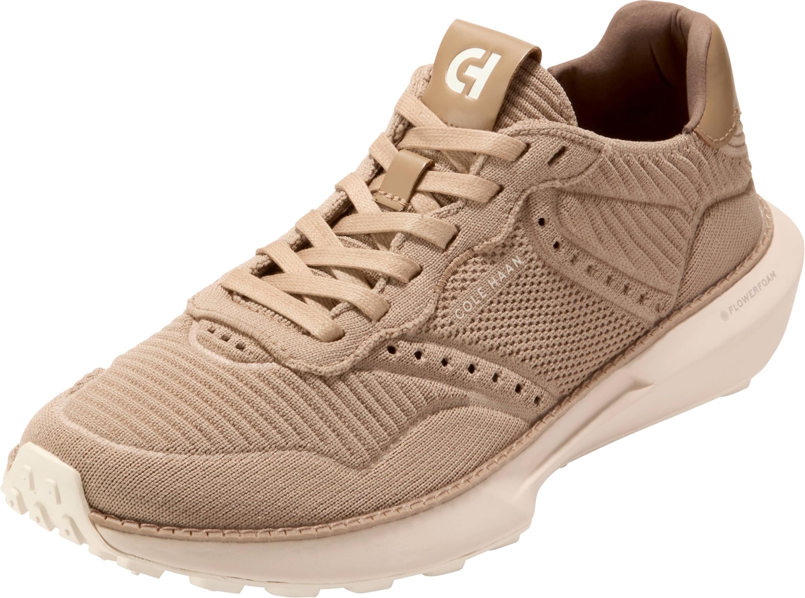 Cole Haan Men's Grandpro Ashland Stitchlite, Birchbeige/Ivory/Ancient Scroll, 9-W US Image