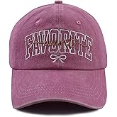 Favorite Aunt Hat for Women, Cute Adjustable Cotton Embroidered Auntie Baseball Cap