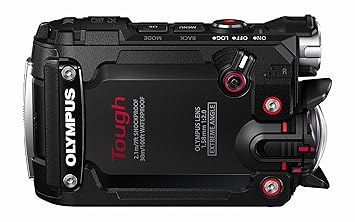 Olympus TG-Tracker Actionkamera (stoßfest, wasserdicht bis 30m, belastbar bis 100kg , frostsicher bis -10 C°, staubgeschützt)