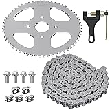 YOXUFA 60 Tooth Sprocket with 420 Chain 90 Links