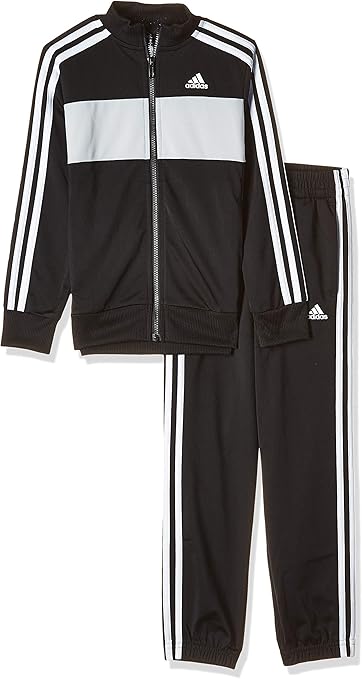 adidas 3 stripe poly tracksuit