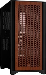 Corsair 4000D Airflow Mid-Tower Case Teak Front Panel Black