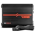 DS18 SXE-2500.1D/BK Car Amplifier Class D 1-Channel Monoblock Amp 800 x 1 RMS @1 Ohm 2500 Watts - Powerful and Compact Amp for Speakers in Car Audio System