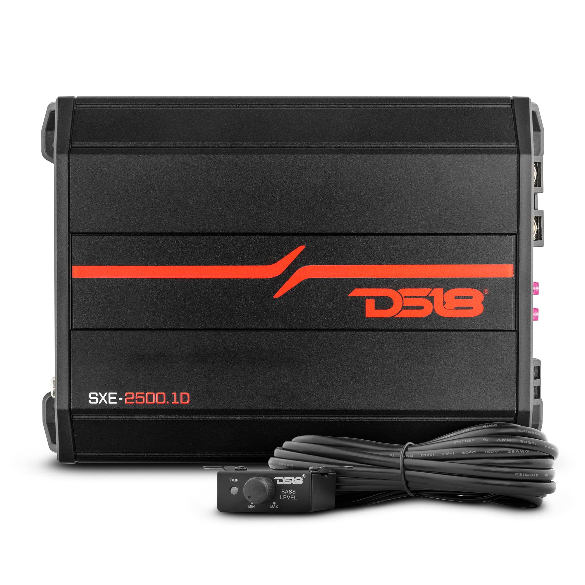 DS18 SXE-2500.1D/BK Car Amplifier Class D 1-Channel