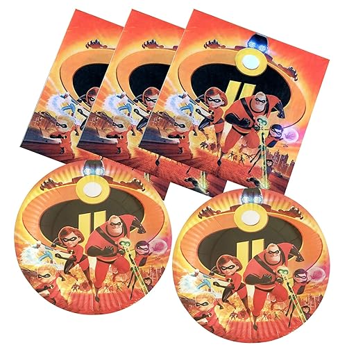 Incredible Party Plates Party Napkins(Set of 40) for Baby