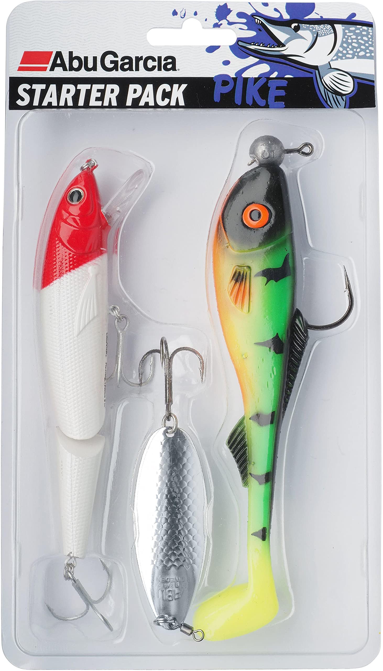Abu Garcia Starter Pack Pike, Fishing Hook, Kits, Predator Fishing, Pike, Perfect for Beginner or Intermediate Anglers, Components Picked by Abu Garcia Experts, Great Fishing Gifts, Unisex, Assorted — image 1