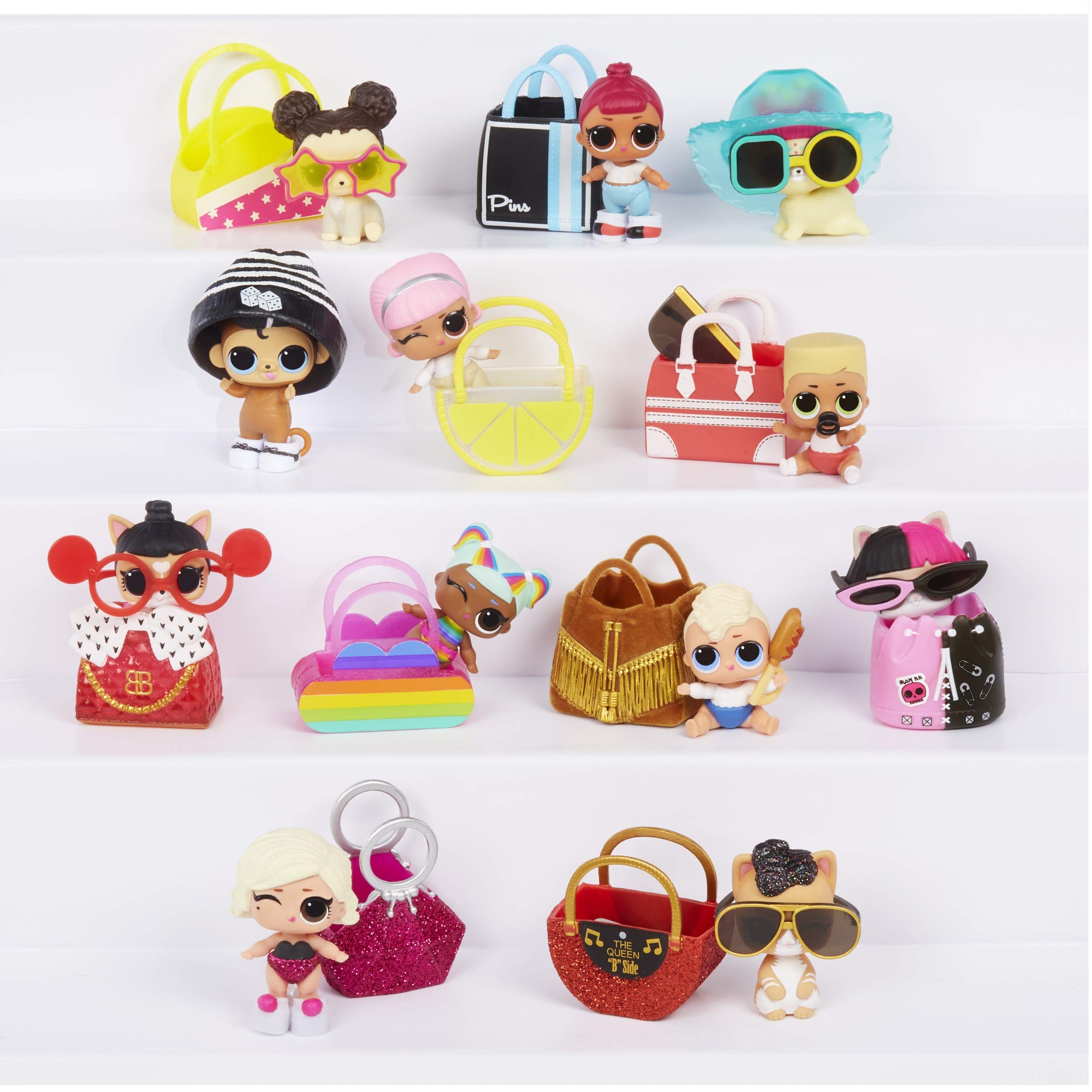 L.O.L. Surprise! Makeover Series 3-Pack - Random 5 Surprises of 1 Lil Pet, Lil Sis, or Lil Brother Doll with Color Change Water Surprise; Magic Mirror; Secret Message; Fashion Accessory| Age 6+ - Image 7
