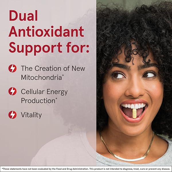 JARROW FORMULAS® QH-ABSORB® + PQQ, DIETARY SUPPLEMENT, ANTIOXIDANT SUPPORT FOR MITOCHONDRIAL BIOGENESIS, CELLULAR ENERGY PRODUCTION AND CARDIOVASCULAR HEALTH, 60 SOFTGELS, 60 DAY SUPPLY