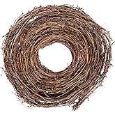 1 PCS Grapevine Garland - DIY Crafts Natural Grapevine Twig Vines, 15 Feet Vines Garland Wreaths for Wedding House Holiday Door Vase Wall Decor