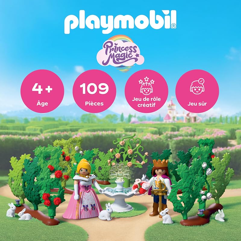 | Princess | Labyrinthe Royal | Prince et Princesse avec Labyrinthe évolutif | Stimule la Créativité | Jouet de Princesse à partir de 4 Ans | 72053 — photo 2 sur 7