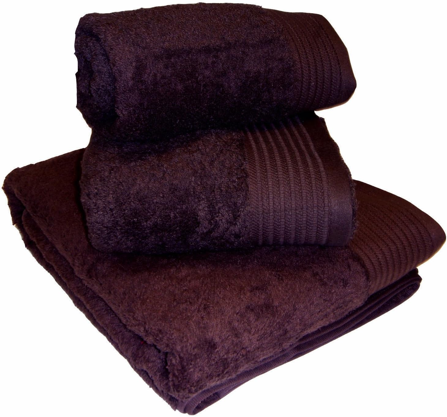 aubergine bath towels