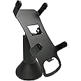 DCCStands Verifone Vx520 7" Swivel and Tilt Terminal Stand, Screw-in or Adhesive, Black