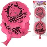 Laughing Smith Self-Inflating Whoopee Cushion, Fart Toy, 6 Inches, 2 Pack | Reinflates Instantly with No Pumping Needed, Durable Rubber Design for Goodie Bags, Birthdays &amp; Stocking Stuffers