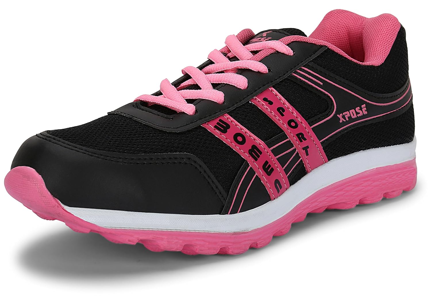 xpose women's pink sports (joggers) running shoes
