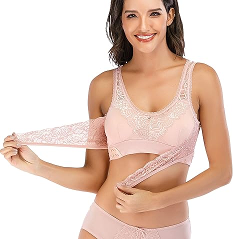 front buckle bralette