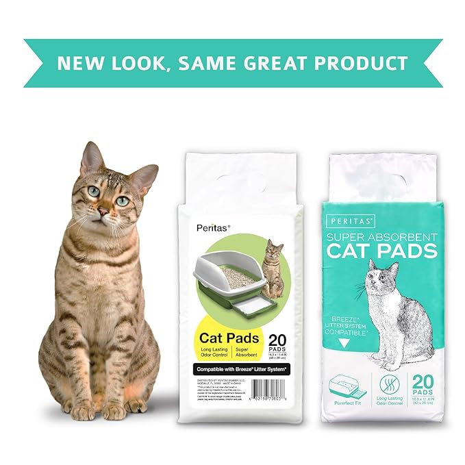 breeze litter box pads