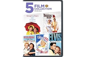 5 Film Collection: Musicals (Singin' in the Rain / The Music Man / Seven Brides For Seven Brothers / Yankee Doodle Dandy / Elvis-Viva Las Vegas)