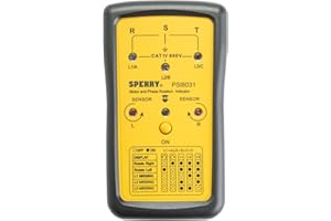 Sperry Instruments PSI8031 Phase Sequence Indicator, Black & Yellow