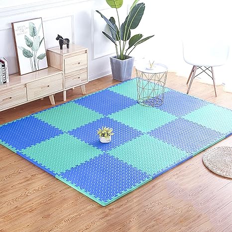 Amazon Co Jp ジョイントマット プレイマット おしゃれ パズルマット タイルカーペット リビング カーペット 正方形 サイドパーツ 30 30 1 2 ハサミで切れる 寝室用 屋内用 四季通用 一人暮らし けが ケガ 怪我 キズ 傷 防止 ホーム キッチン