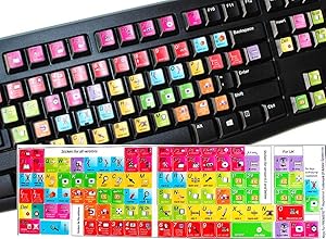 Adobe Premiere Keyboard Stickers Laminated MATT New (11.5 x 13 mm)