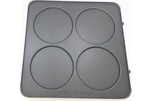 Cuisinart WAF-300LPP Replacement Lower Pancake Plate for Belgian Waffle Maker Fits Models WAF-300, & WAF-300P1 Only OEM