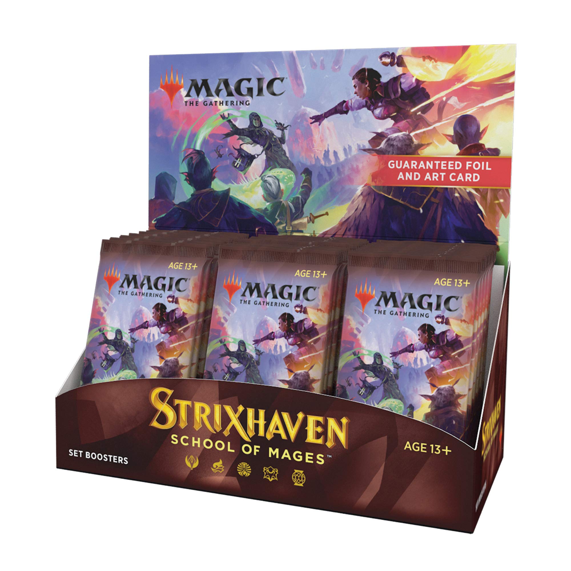 Magic The Gathering Strixhaven: School of Mages Booster Display Set of 30 Envelopes (ENG)