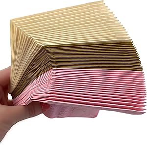 Pink Gold Ivory Party Napkins Girl Birthday Baby Shower Bachelorette (50 Pack)