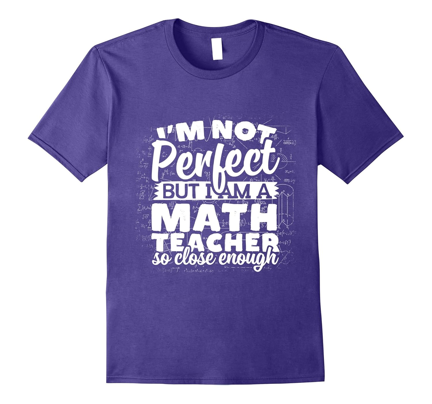 I'm Not Perfect But I am a Math Teacher so Close Enough Tee-ANZ