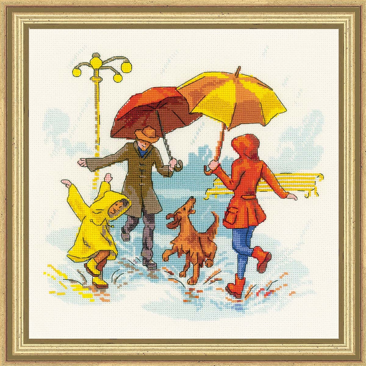 RIOLIS Cross Stitch Kit - 1799 - There's No Bad Weather