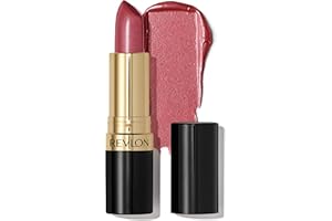 REVLON Lipstick, Super Lustrous Lipstick, Creamy Formula For Soft, Fuller-Looking Lips, Moisturized Feel in Mauves & Trends, Goldpearl Plum (610) 0.15 oz