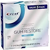 Crest Pro-Health Advanced Gum Restore Toothpaste, Deep Clean 3.7 Oz (Pack of 3)