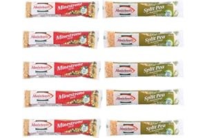 Manischewitz Assorted Soup Mix - Minestrone (5 Pack) and Split Pea (5 Pack)