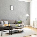 Arthouse Brushed Texture Grey Wallpaper 53cm x 10.05m Roll view 3