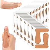 Thumb Support Tape for Arthritis, Hand Brace for Arthritis Pain and Support, 15 Sheets (30Pcs) Elastic Self-Adhesive Thumb Bandage, Trigger Finger Patch for Sport Housework Injury Recovery