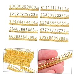 Totority 10pcs Metal Tag Adjustable Jewelry Cubes