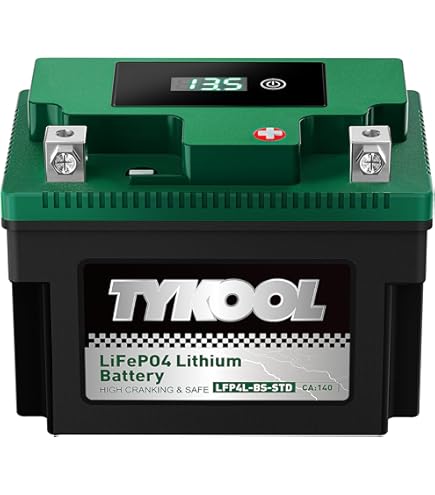 ヨーヨー　lithium plus Amazon.com: TYKOOL YTX5L-BS YTZ7S 2X Cranking Amps 150A, Lithium