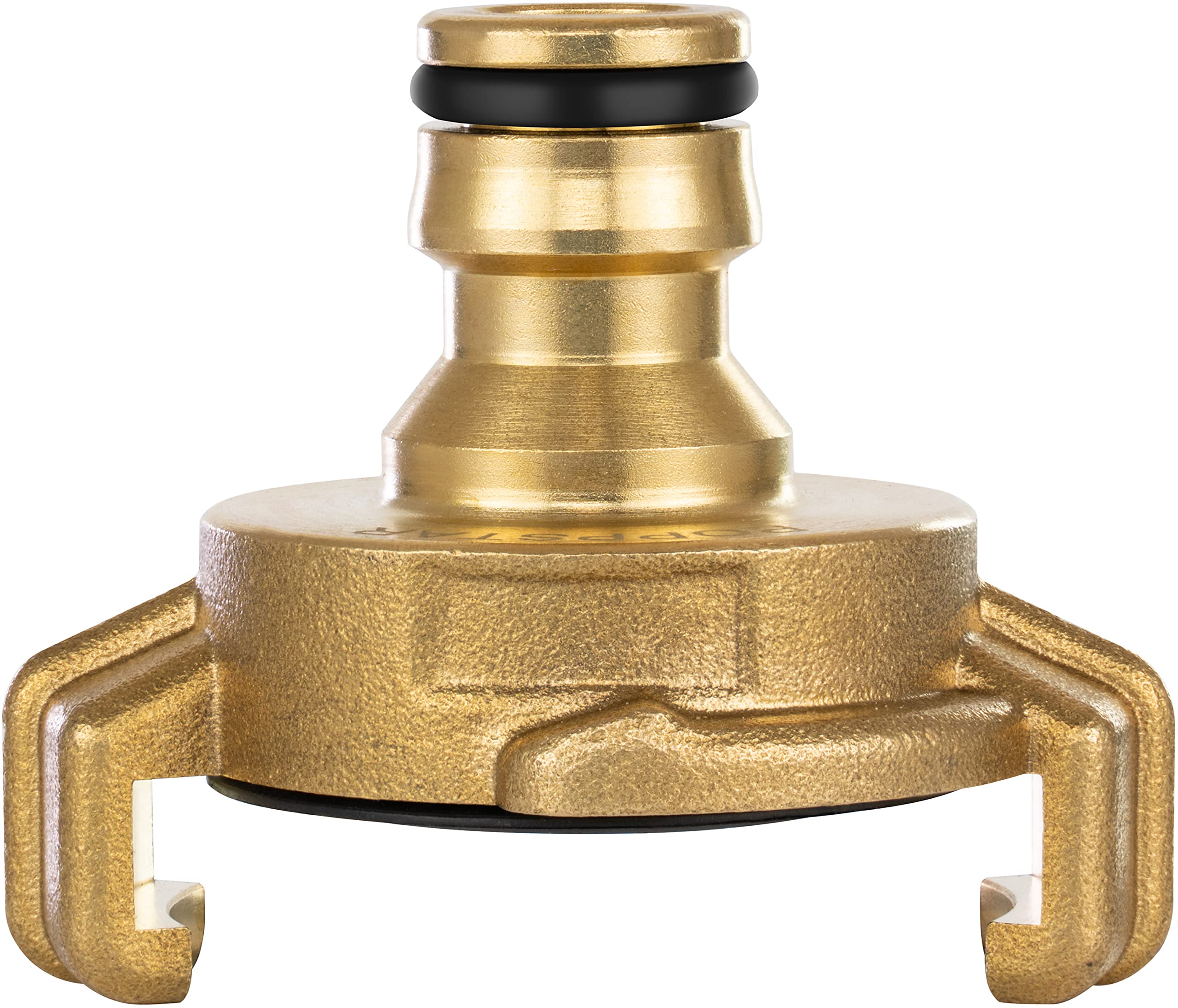 Poppstar Brass Quick Coupling on Plug Connector for Garden Hose