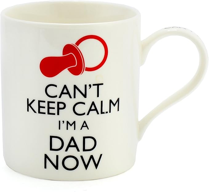 Can't Keep Calm I'm a Dad Now Funny Mug Perfect Dad Gift Idea for