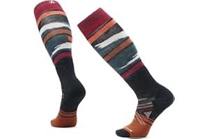 Smartwool Mens Ski Full Cushion Midnight Ski Pattern Over the Calf Socks