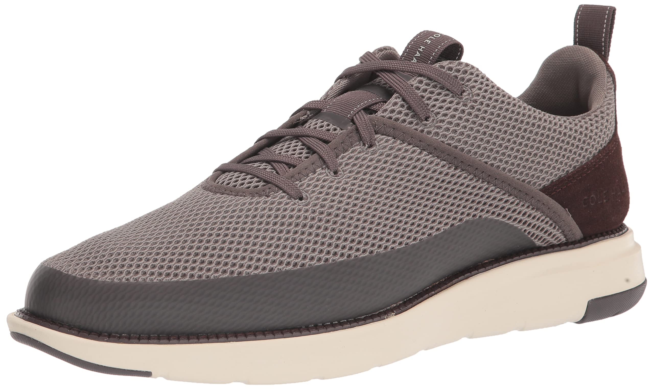 Cole Haan Men's Grand Atlantic Sneaker, STORMCLD/DK BRN, 7 Image Cole Haan Men's Grand Atlantic Sneaker, STORMCLD/DK BRN, 7 Image