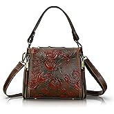 LETEULO Crossbody Bag for Women Top Handle Tote Purses Vintage Satchels Handbag
