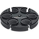 Gator Frameworks Mic Stand Adapter to Hold up to 6 Microphones; Fits Both Wired and Wireless; (GFW-MIC-6TRAY)