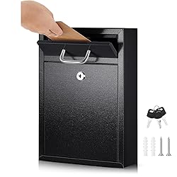 Yaocom Locking Mailbox with Key for Outdoor 12.2 x