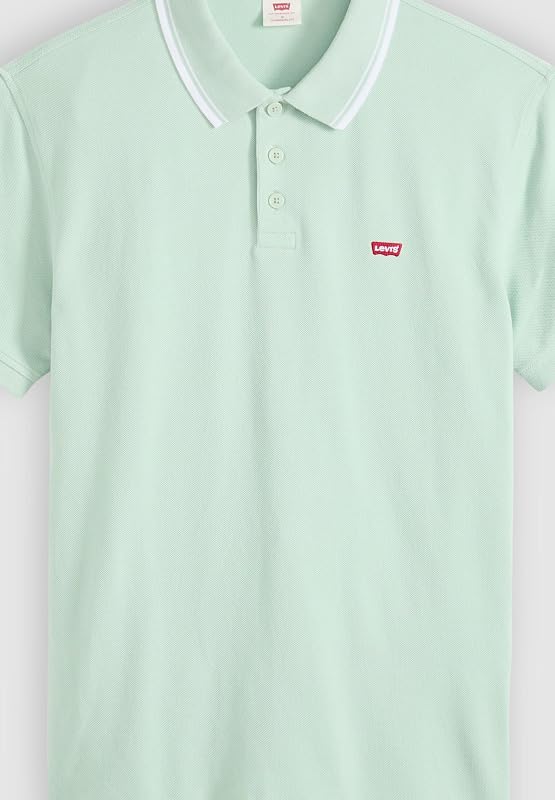 Levis Hm Polo Wood Tipping Stripe Mulled