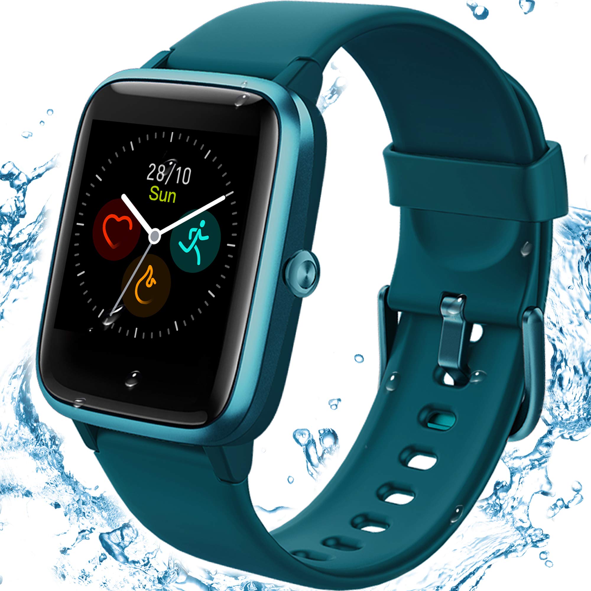 TEMINICE HighEnd Fitness Trackers,Health Sports Smart Watch with Heart