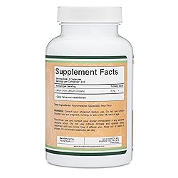 Lithium Orotate 5mg of Elemental Lithium for