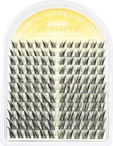 JIMIRE Cat Eye Natural Lash Clusters 132Pcs 10-16mm Wispy DIY Lashes view 7