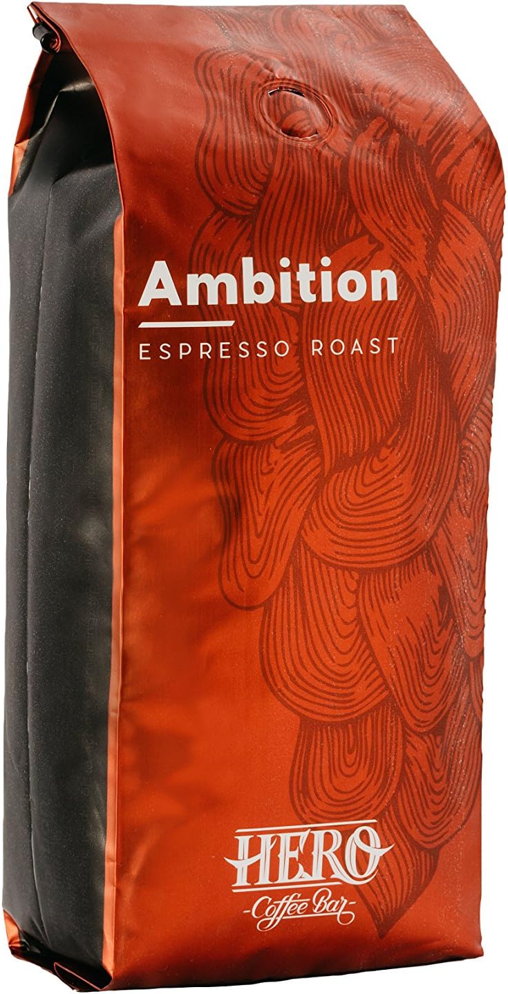 Hero Coffee Bar Whole Bean Ambition Espresso Roast, 1 Pound