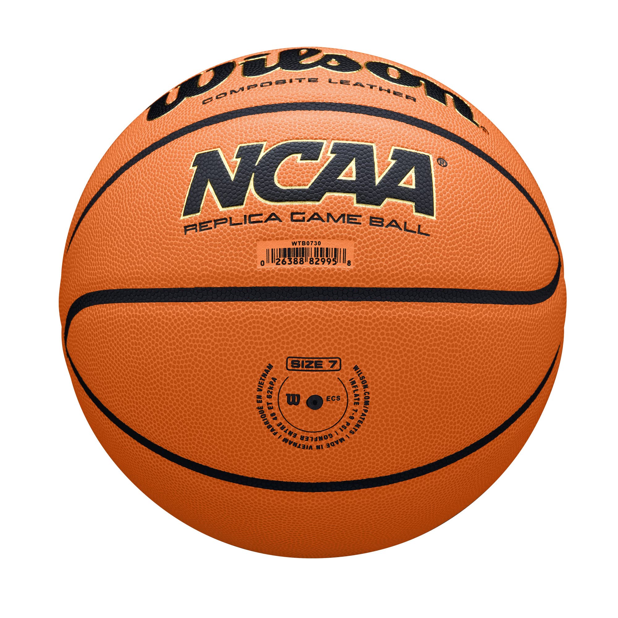WILSON NCAA Replica Basketball - Size 7-29.5